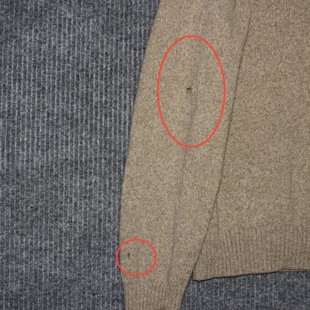 Marlboro Classics Mens Quarter Zip Sweater Tan X Large West‎ American Sportswear